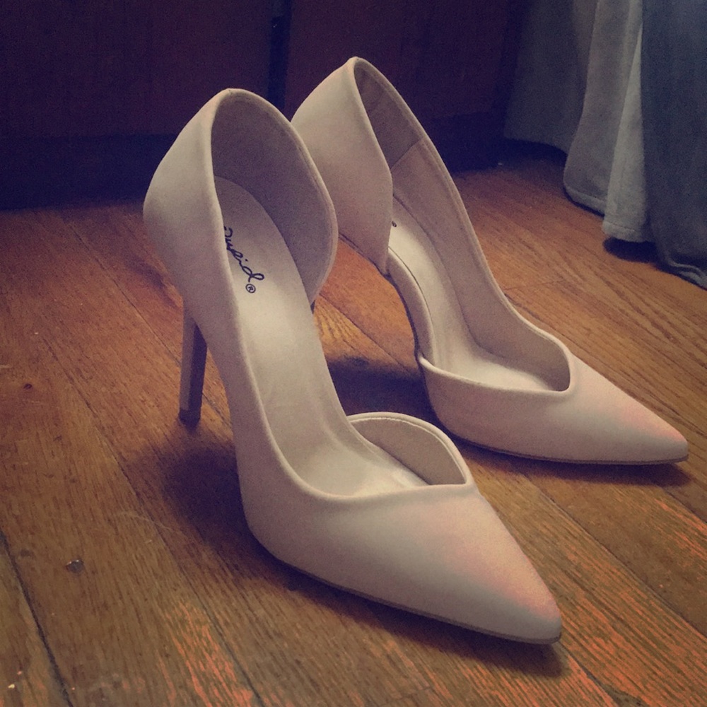 Cupid nude heels
